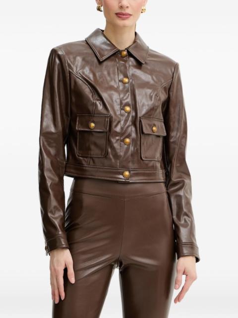 buttoned pocket jacket