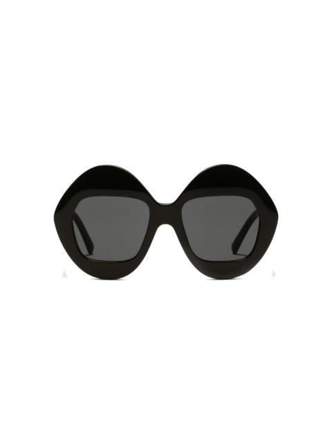 logo-plaque sunglasses