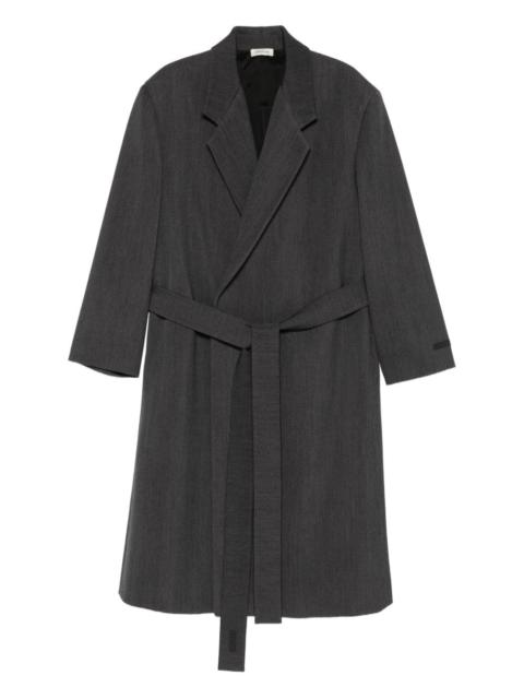 detachable-belt coat