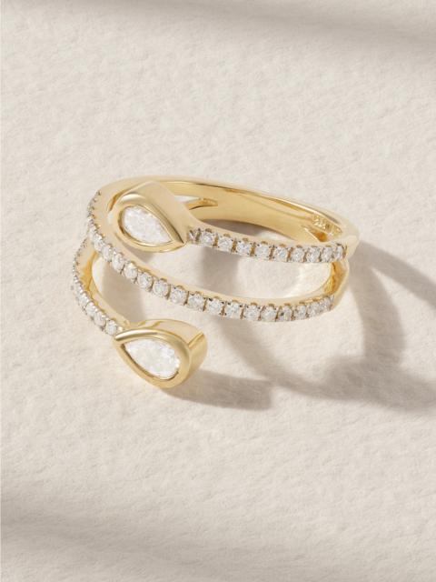 14-karat Gold Diamond Ring