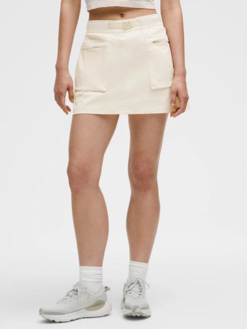 Glyde Cargo Mid-Rise Hiking Skirt