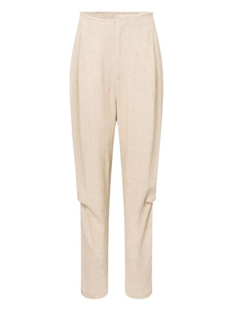 organic linen trousers