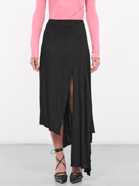 Drape Midi Skirt