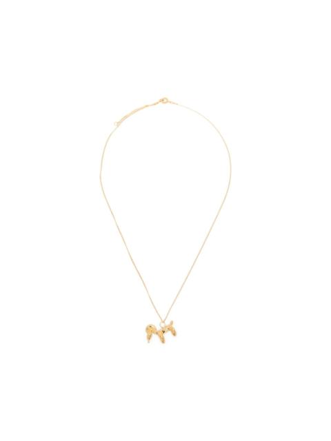 aries zodiac-balloon necklace