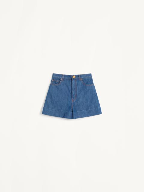 LIGHTWEIGHT DENIM SHORTS