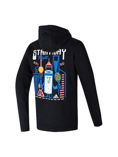 adidas Sh Breakfast Hd Sports Printing Black H31259