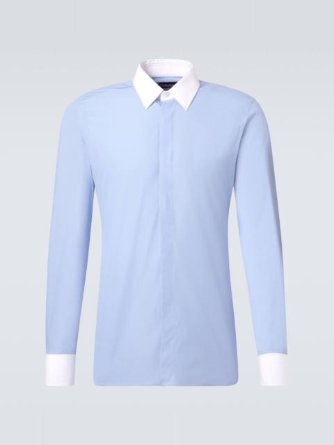 Cotton poplin shirt
