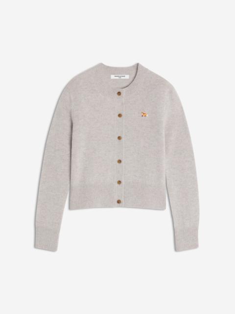 BABY FOX LAMBSWOOL FITTED CARDIGAN