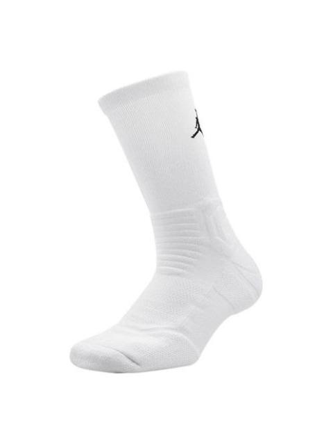 Air Jordan Unisex U J Flight Crew Medium Stockings 1 Packs White SX5854-101