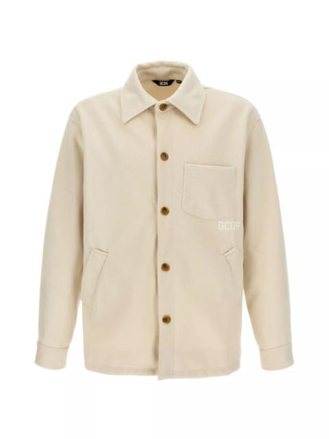 Logo embroidery jacket