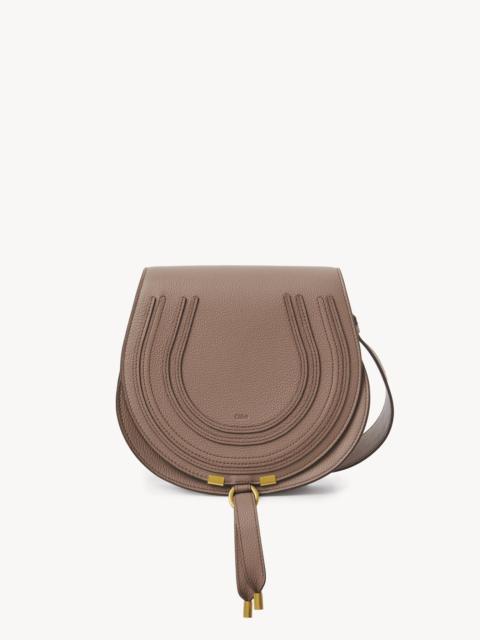 MARCIE SADDLE BAG IN GRAINED LEATHER