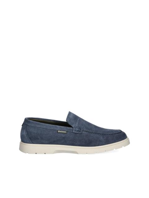 Carty suede slip-on loafers