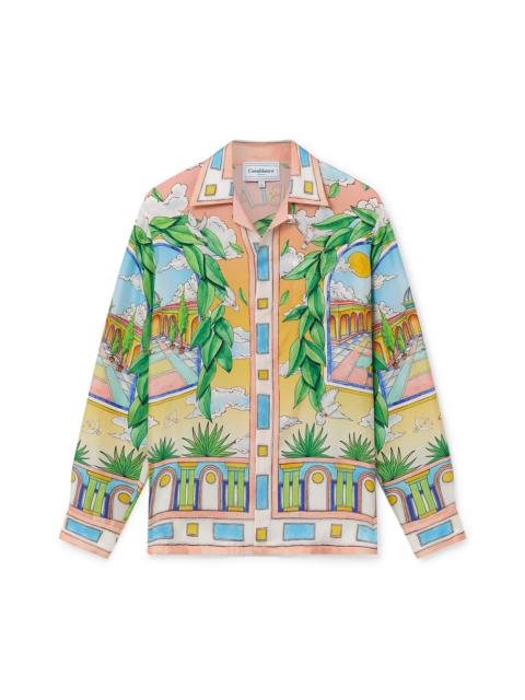 Paysage Ideal Silk Shirt | Casablanca Paris