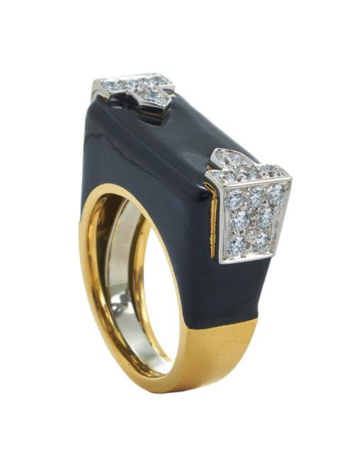 Diamond Black Hero Ring