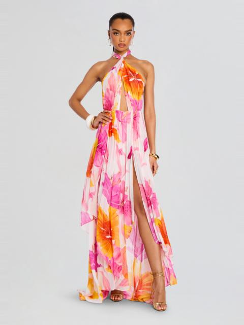 INA SILK CHIFFON DRESS