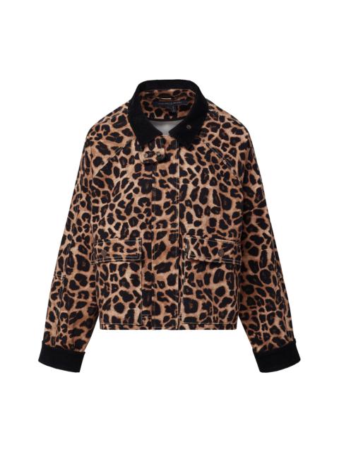 ARLO LEOPARD CHORE JACKET