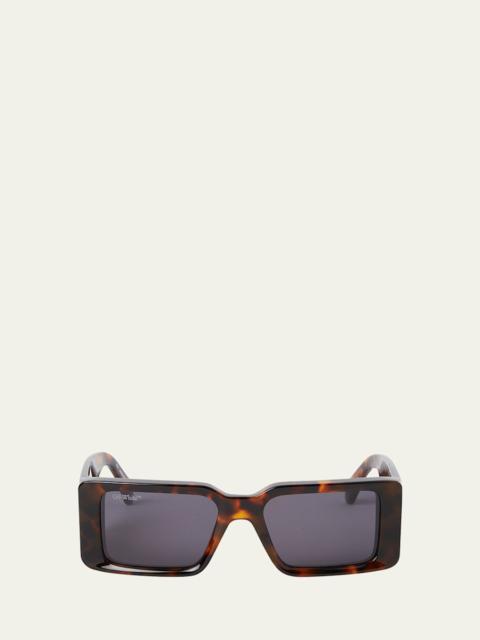 Men's Milano Acetate Rectangle Sunglasses