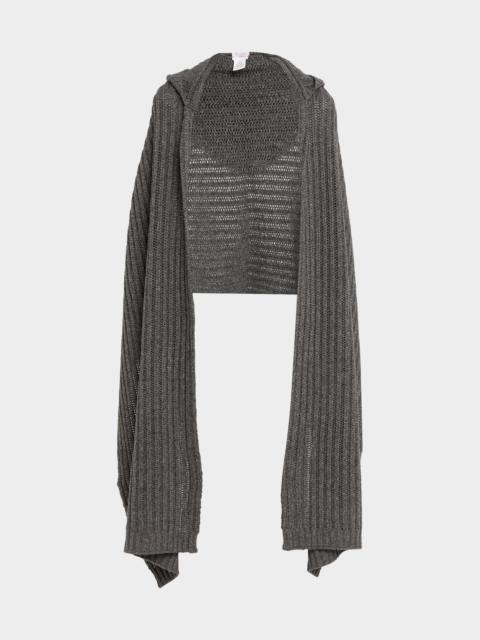 Cashmere Convertible Hooded Scarf