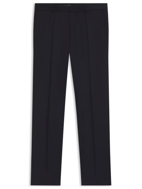 REGULAR-FIT TROUSERS IN WOOL SERGE