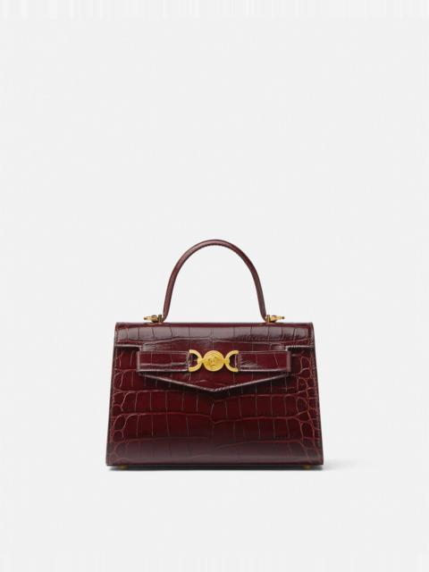 Croc-Effect Medusa '95 Handbag