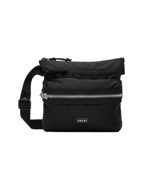 Black Pocket Sacoche Bag