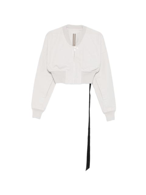 zip-up bomber jacket