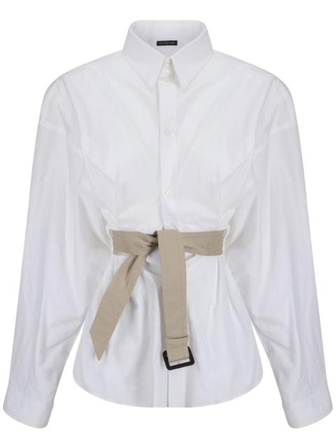 belted shirt