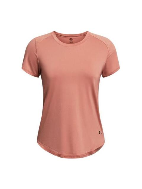 (WMNS) Under Armour Vanish Elite Vent T-shirt 'Pink' 1383638-696