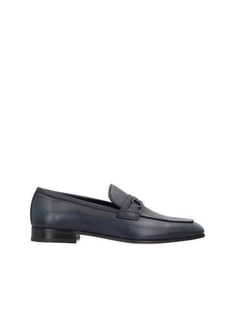 Gancini detail loafers