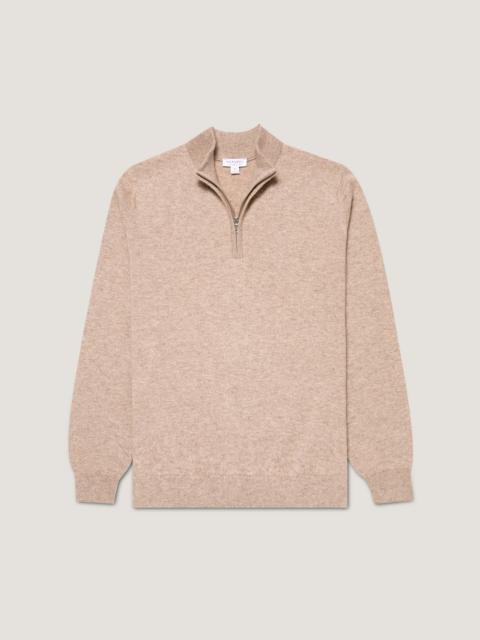 Cashmere Half Zip Jumper