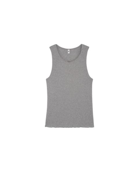 The Vest: Cotton Jersey Grey