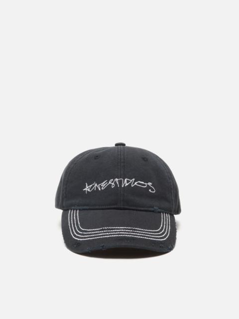 Twill logo cap - Black