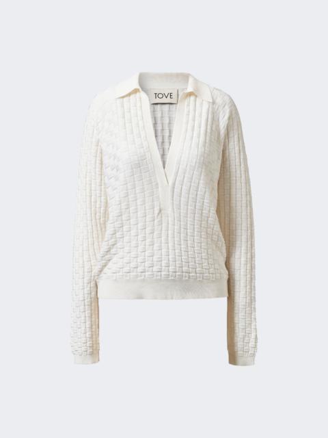 Juniper Knitted Top White
