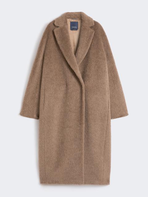 GIORGIA Oversized coat in alpaca, wool and cashmere
