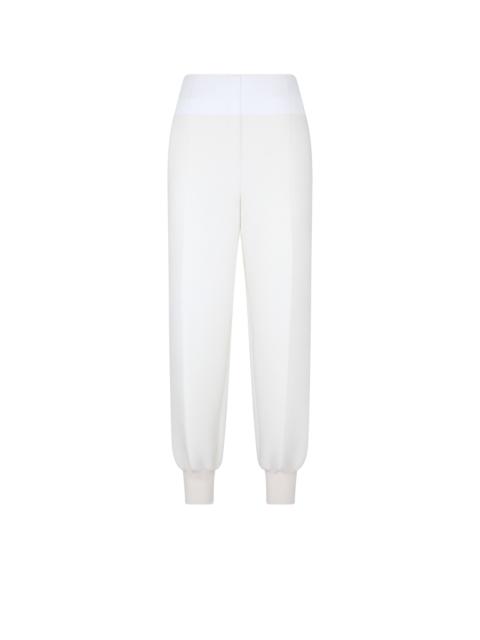 ULTRAFINE CASHMERE BLEND SCULPTURAL JOGGERS