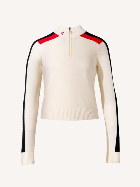 LA Tour Merino Wool 1/4 Zip Sweater