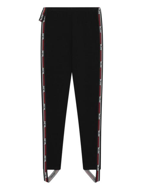 logo-tape leggings