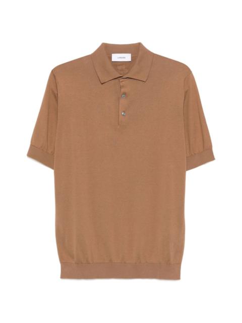 button short-sleeve polo shirt
