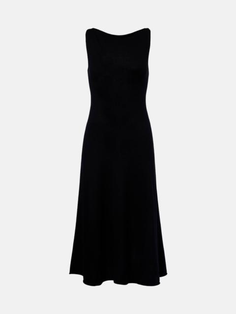 N°468 Gabrielle wool-blend midi dress