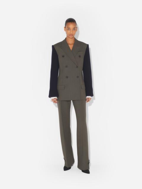 THE BI-MATERIAL SUIT JACKET
