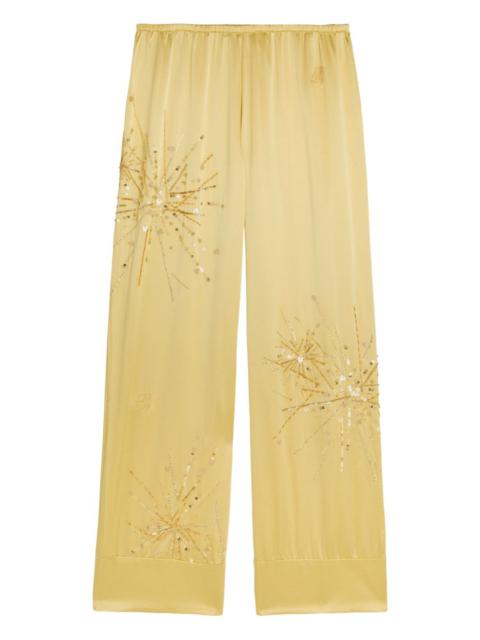 Louis sequin-embellished trousers