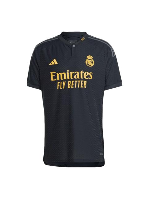 adidas Real Madrid 23/24 Third Authentic Jersey 'Black' IQ4923