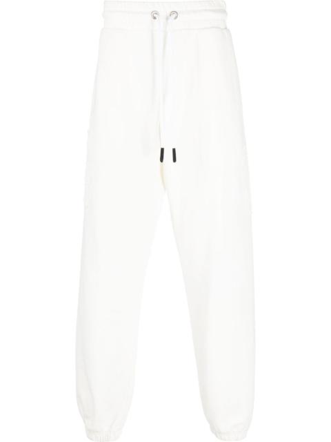 logo-appliqué track pants