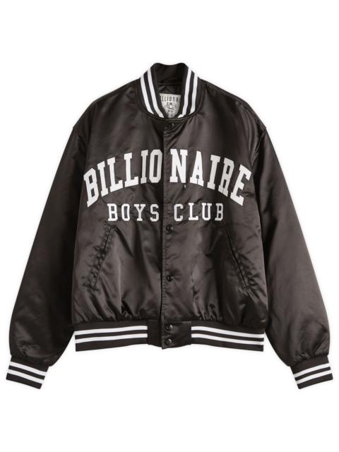 Billionaire Boys Club College Satin Bomber Jacket