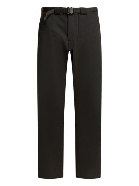 belt zip trousers