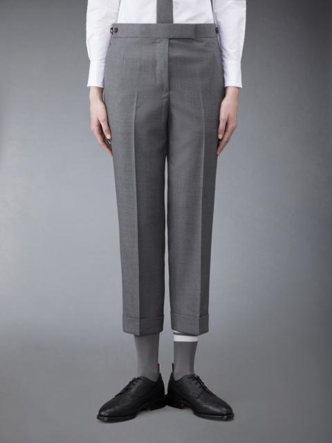 straight-leg trousers