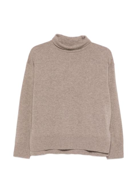 roll-neck sweater