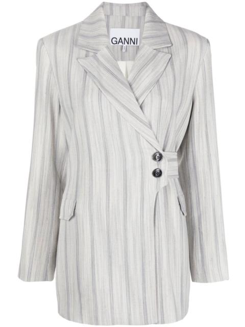 striped suiting jacket