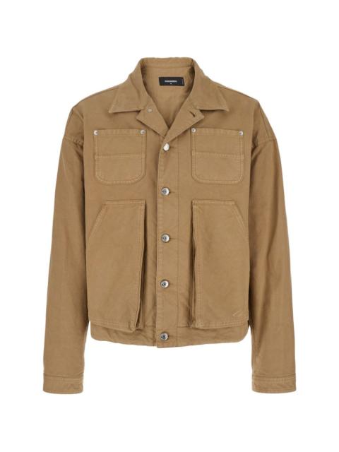 drop-shoulder jacket