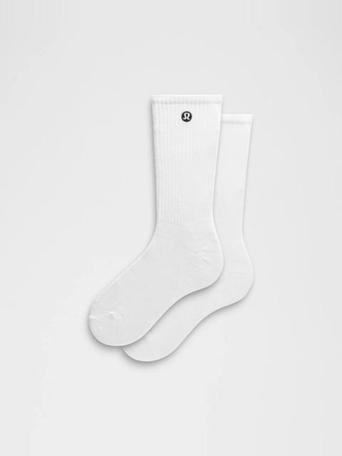 Unisex Daily Essential Crew Socks *3 Pack